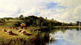 Henry Hillier Parker The Thames At Streatley, Oxfordshire painting